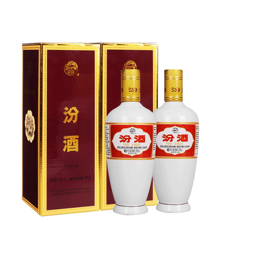 杏花村53度礼盒装高度白酒汾酒