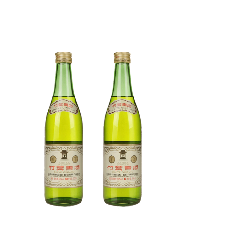 竹叶青酒 50度玻竹 500ml*2瓶 国产露酒