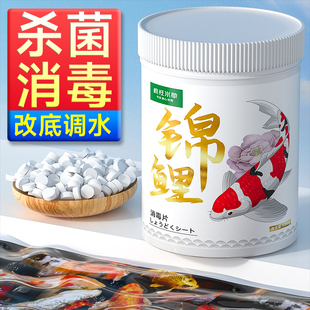 二氧化氯泡腾片含氯杀菌消毒剂专用鱼缸鱼池消毒水产养殖消毒片