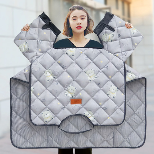 电动车挡风被春秋四季通用