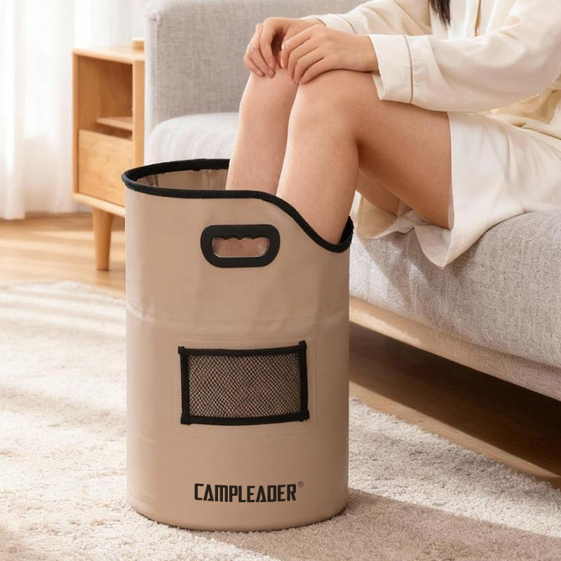 新款加厚泡脚桶家用折叠便携式泡脚袋保温足浴桶洗脚养生神器