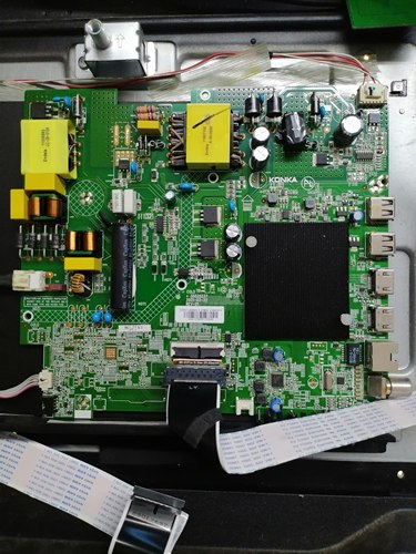 拆机 康佳LED58U5 58G3主板35025237屏723479YT CC580PV5D