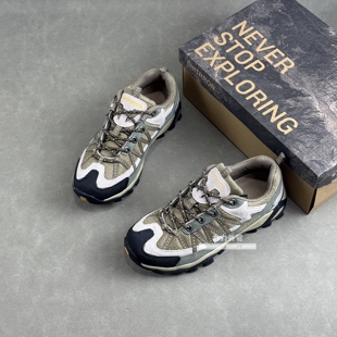 超值！外贸原单情侣款 真皮低帮轻便缓震透气减震防滑徒步登山鞋