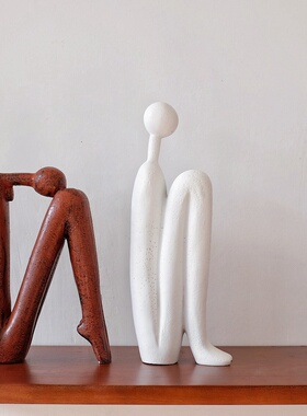 抽象艺术人物桌面装饰酒店家居