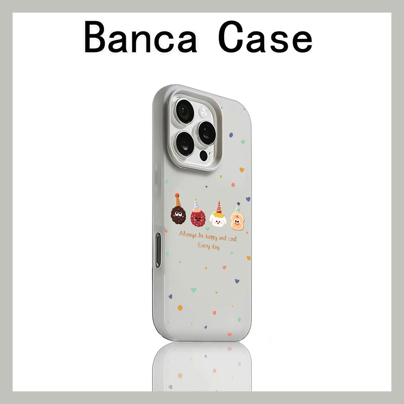 四块小饼干适用苹果iphone16pro手机壳苹果17promax肤感果冻二合一15pro简约14男女款x多色高级感防摔16plus