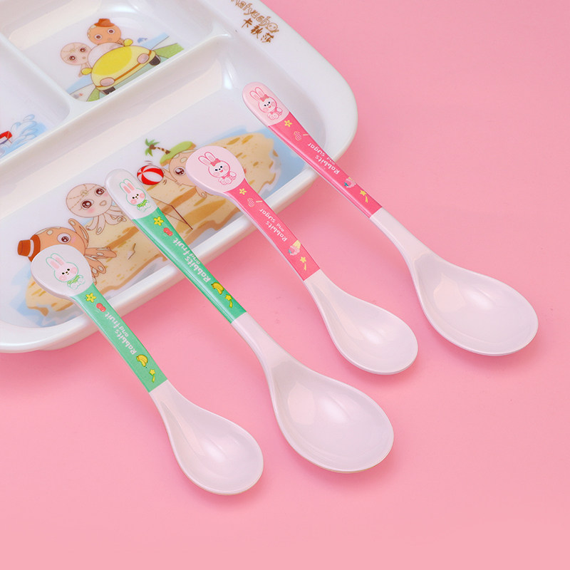 儿童勺子自主进食宝宝吃饭勺食品级密胺勺长柄防烫婴儿辅食勺调羹,婴童用品,儿童勺,淘宝优惠券,粉丝福利购,淘宝优惠卷