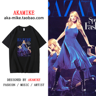 2018美国流行音乐歌后麦当娜潮流T恤春夏秋爆款嘻哈街舞夜场T恤