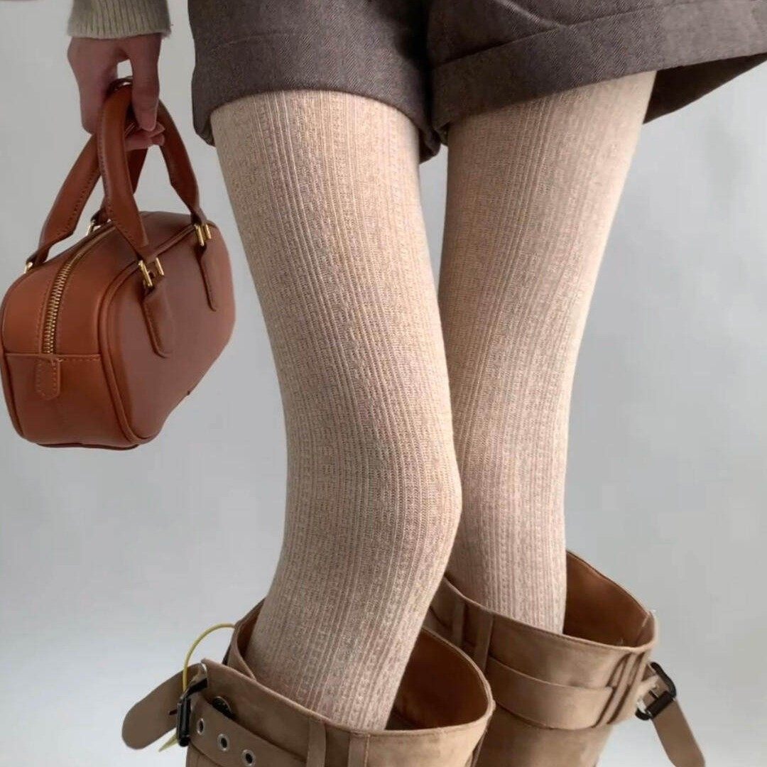 小细条镂空连裤袜秋冬加厚柔软细腻日系堆堆袜纯色保暖长筒袜子女,女士内衣/男士内衣/家居服,连裤袜/打底袜,淘宝优惠券,粉丝福利购,淘宝优惠卷