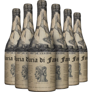 意大利进口红酒 16度风干葡萄酿造 干红葡萄酒限定款整箱6支