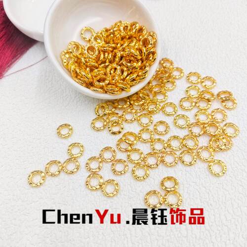 锤纹盘缠亮碎银隔片跑环