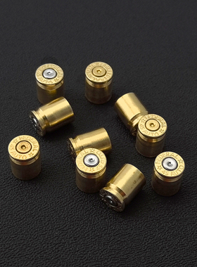 个性气嘴盖 气嘴帽黄铜弹壳底火 汽车 山地车摩托车轮胎气嘴帽盖