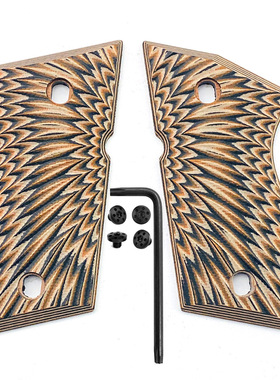 G10 Grips for CZ 2075 RAMI, Screws Included, Sunburst Textur