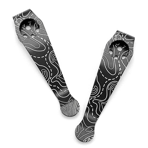 蜘蛛C81背夹蜘蛛C10钛合金刀夹口袋夹SPYDERCO Paramilitary 2