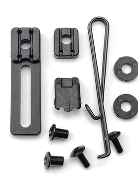 AP Clip 万能夹 皮带夹枪套腰夹 刀鞘Kydex刀背夹携带隐蔽性枪夹