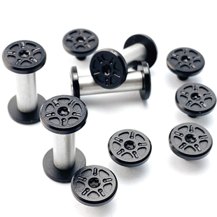 DIY刀具折叠刀主轴对锁螺丝 刀柄对扣锁螺丝配件 八卦图折刀主轴