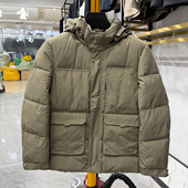 保暖防风 工装 口袋可脱卸帽棉衣男加厚棉服外套休闲