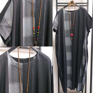 四季太阳花连衣裙女装长裙套头棉短袖韩版显瘦时尚气质特直播链接