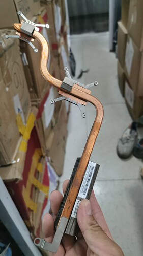 联想aio520-24  aio520-22ast 显卡散热片 散热器  铜管 01mn101
