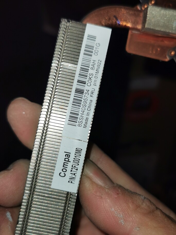 01mn922 联想一体机 aio520c-24icb 逸-24icb 520c-22ick铜管散热