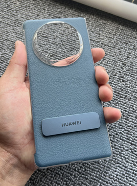原装正品适用华为matex6原装手机壳官方原产原配真皮革超薄旋转支架防摔保护套X6典藏版无边框简约商务男女新