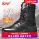 强人3515训练靴男士 马丁靴黑色徒步户外防刺穿战术靴 超轻减震新式