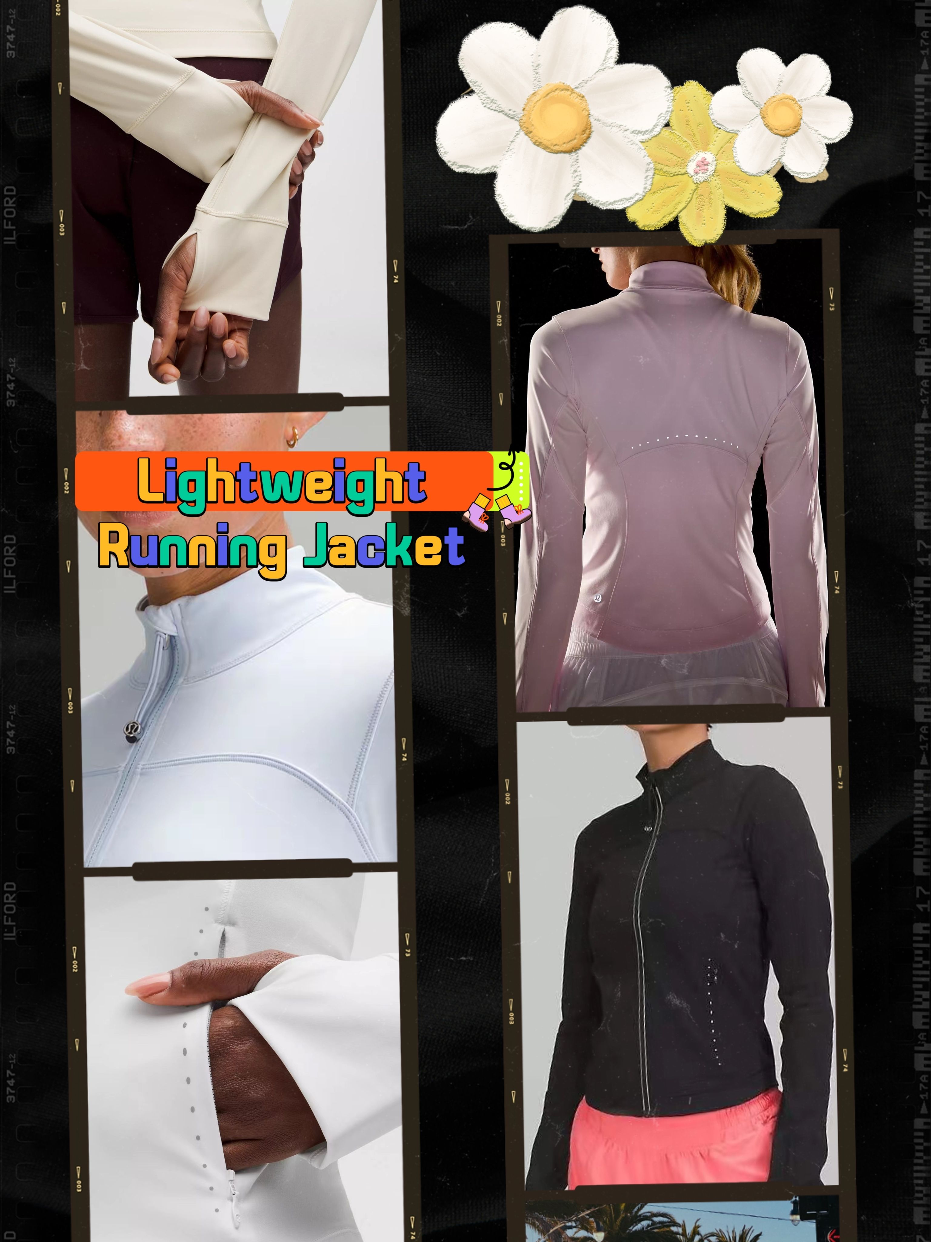 国现Lululemon Lightweight Running Jacket轻盈跑步休闲夹克