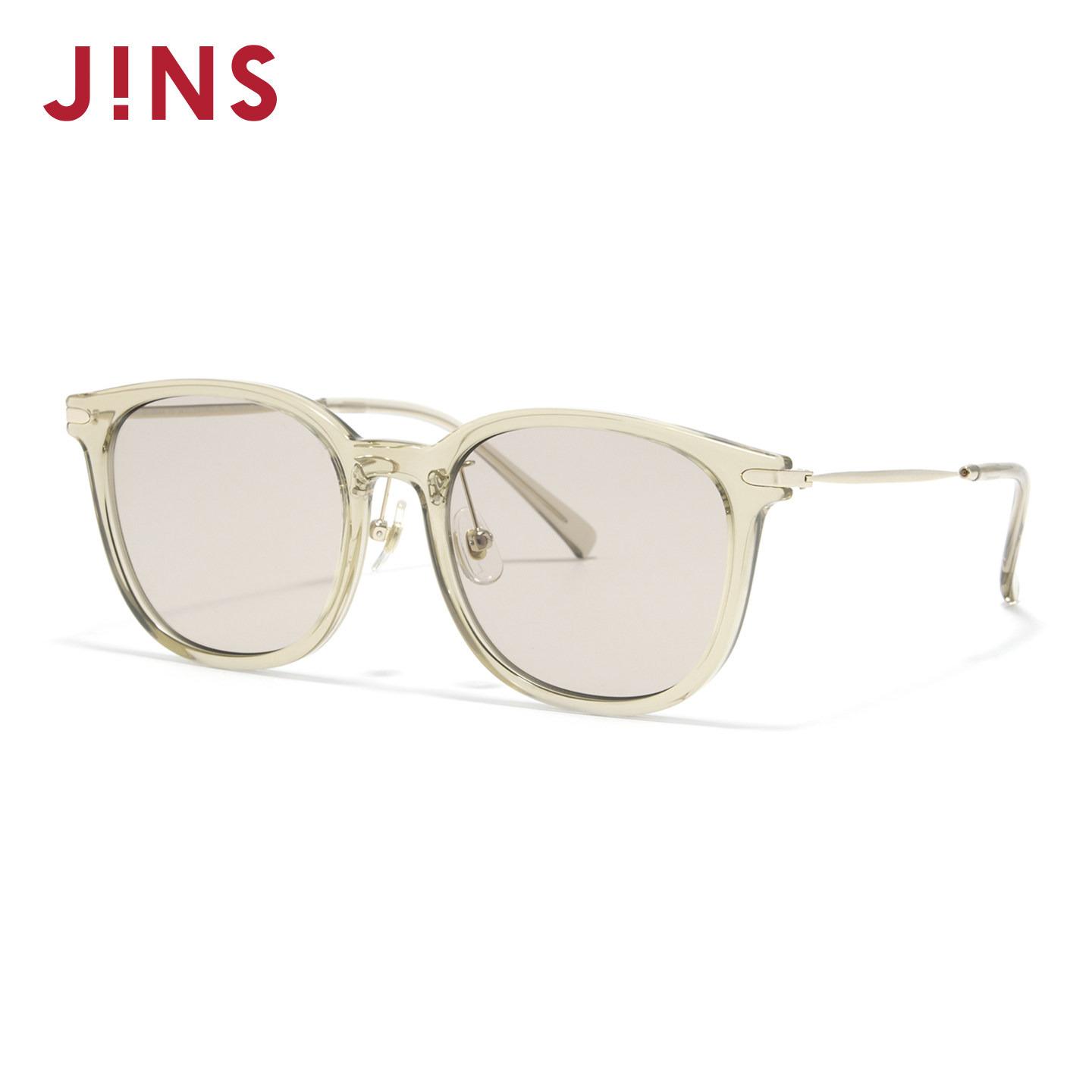 JINS睛姿太阳眼镜新品男女圆框彩色防晒墨镜防紫外线URF26S086