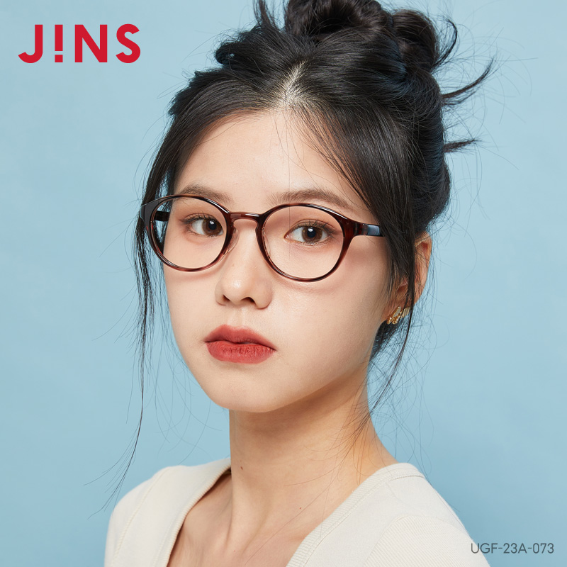 JINS睛姿近视镜HOME居家休闲舒适佩戴可加配防蓝光镜片UGF23A073