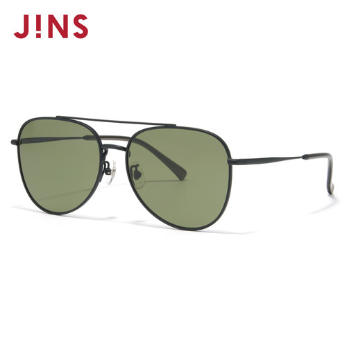 JINS金属飞行员双梁彩色太阳镜