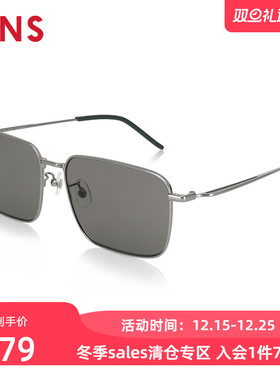 太阳镜JINS防紫外线时尚方框