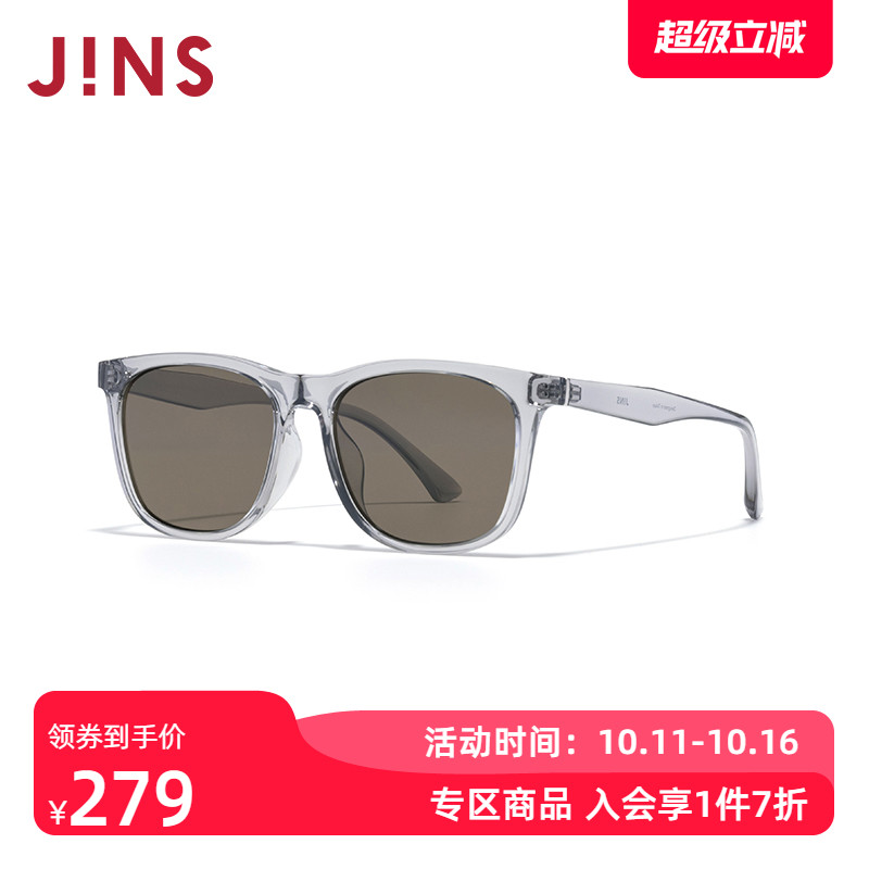 JINS睛姿2025轻量时尚男女太阳镜偏光开车墨镜防紫外线URF25S032