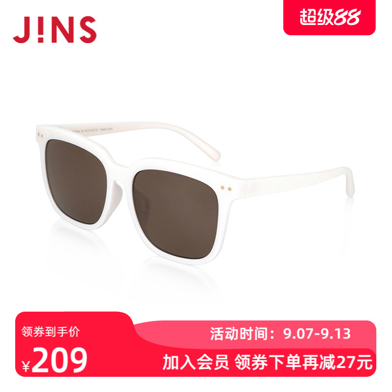 JINS睛姿儿童男女TR轻量时尚百搭太阳镜墨镜防紫外线KRF24S017