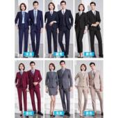 职正装 服套业装 男女款 商务售楼部外西套AL734079秋同冬马甲工作服