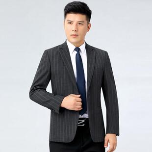 SP装 2235 休闲服外套中爸爸羊毛商务单件便西西小西装 秋冬年男士