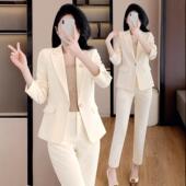 西装 试套 质炸街面装 外套女AL852103春秋高端职业装 气女神范正时尚