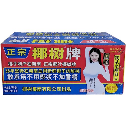 整箱椰树椰子汁5880ml海南特产