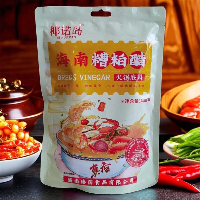 椰诺岛糟粕醋400g海南火锅底料