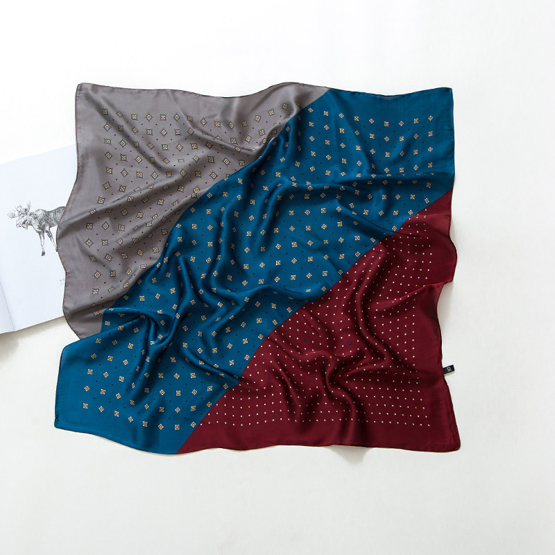 春夏季丝巾小方巾女韩国百搭文艺装饰复古冬季领巾职业秋冬围巾