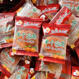 顺其自然新疆杏肉杏干黄杏脯水果干零食无核新疆软糯酸甜可口即食