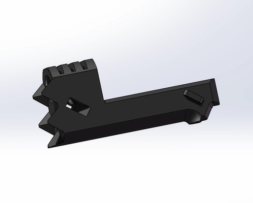 AM45 выделенная головка атаки Джинму тысячи полос. Тот же 3D -печать готовый продукт, чтобы получить переднюю и заднюю машину