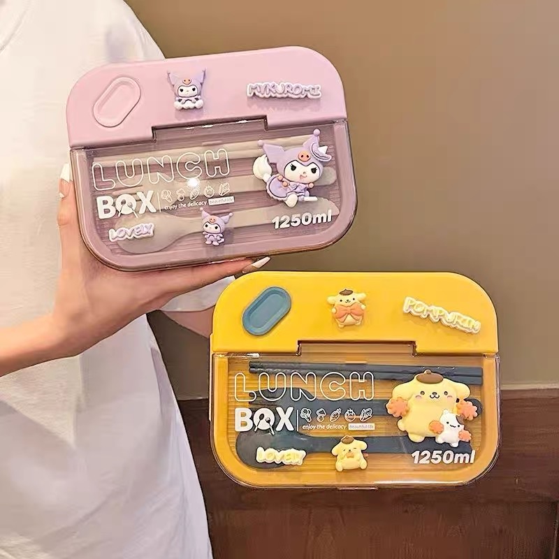 帕恰狗美乐蒂三丽鸥学生便当盒