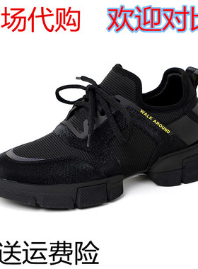 2025秋季新款时尚百搭休闲老爹鞋运动风系带深口女鞋A1068CM9