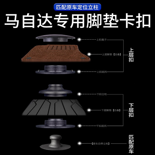 马自达专用匹配原车立柱