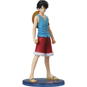 正品BANDAI万代onepiece 海贼王POP路飞手办公仔模型人偶桌面摆件