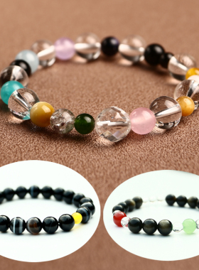 羽生结弦同款多宝手链情侣水晶玛瑙