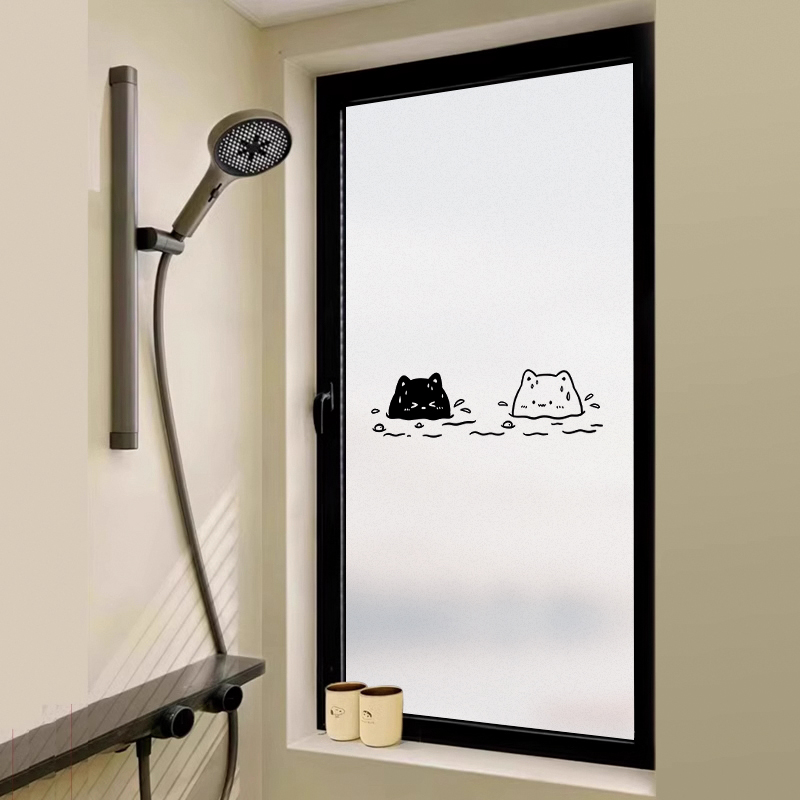 浴室防窥防走光透光不透明