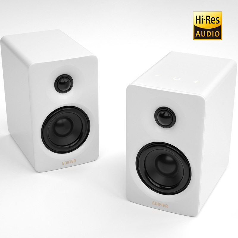 EDIFIER/漫步者蓝牙音响白色黑色台式电脑有线家用小音箱高端N300