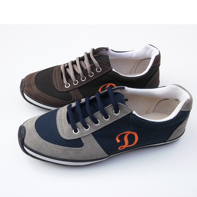 正品男鞋双星八特轻便系带中年