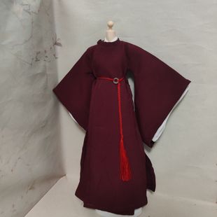 菩提生莲宇哥六分兵人次元雏菊修杰仙侠ob27特体红色圆领娃衣