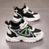 IM儿童鞋 2025新款 子男童运动鞋 皮面防水春秋冬季 中大童跑步鞋 ABC